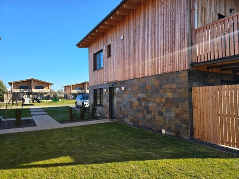 Property building, Garden view