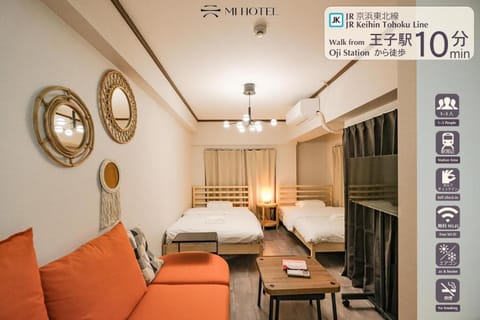 Bed, TV and multimedia, Text overlay, air conditioner