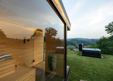 Sauna, Swimming pool