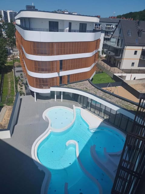 Property building, Pool view, Swimming pool