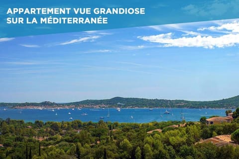 Les Restanques Roses 1178 vue mer Apartment in Grimaud