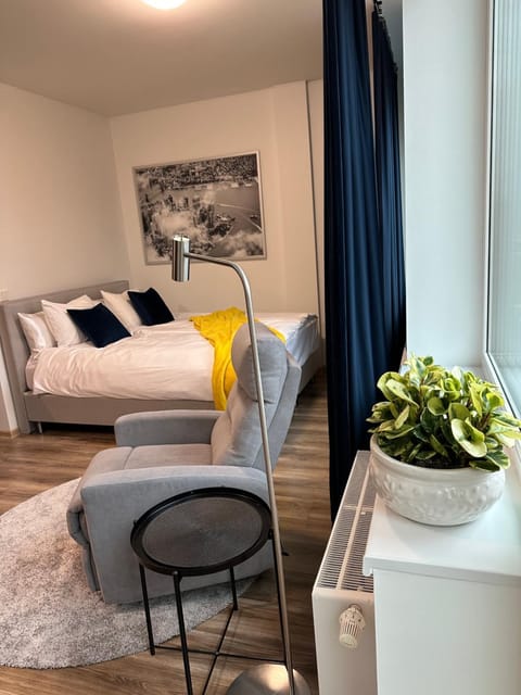 Living room, Seating area, Bedroom