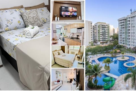 Communal lounge/ TV room, TV and multimedia, Living room, Photo of the whole room, Bedroom, Pool view, Swimming pool, kitchen