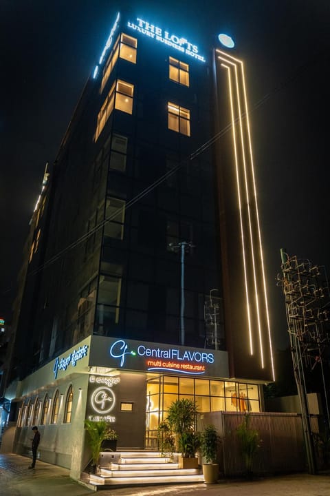 Property building, Night