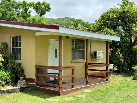 Property building, Patio