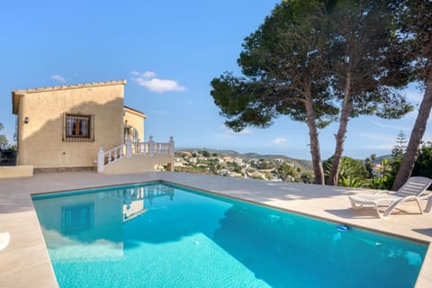 Property building, Living room, Swimming pool