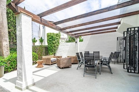 Patio, Garden, Garden view