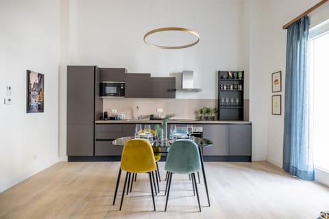 Kitchen or kitchenette, Living room, kitchen