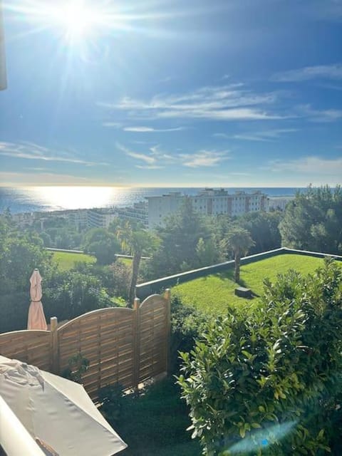 Patio, Day, Sea view