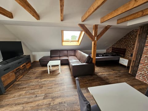 Communal lounge/ TV room, Bed, Dining area