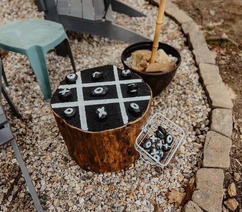 Creek Side Cabin with Wood Fired Hot Tub and Fire Pit Cabin in New Milford