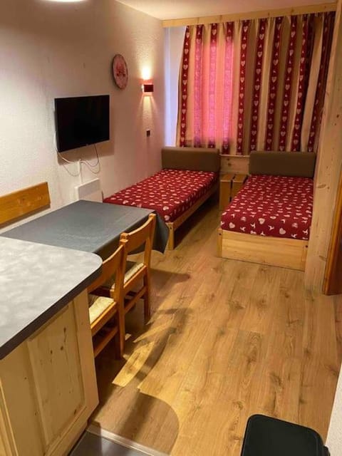 Appartement aux Coches skis aux pieds Apartment in Landry