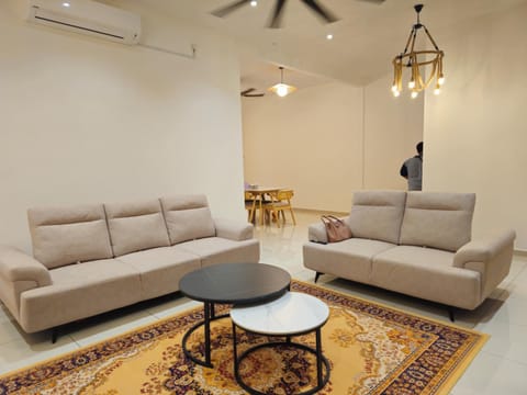 Living room, air conditioner