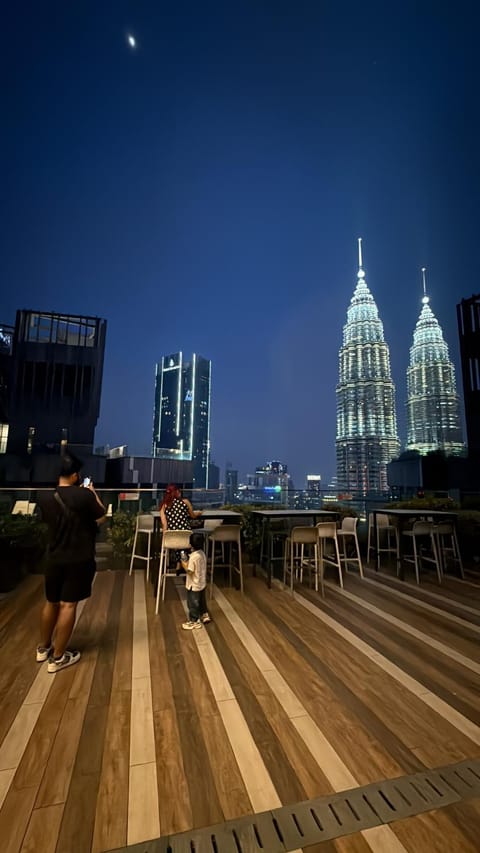 Night, People, City view