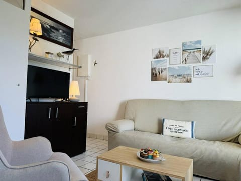 Agréable 3 pièces, parking, piscine chauffée Apartment in Quiberon