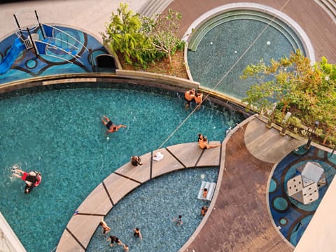 Day, Pool view, Swimming pool, group of guests
