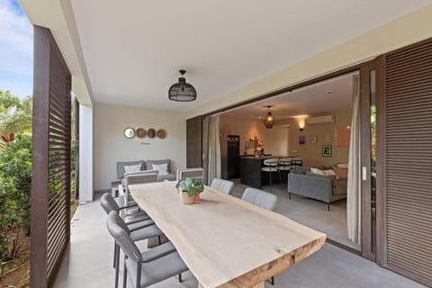 Patio, Seating area, Dining area
