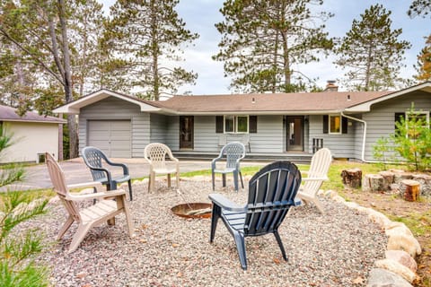 Lakefront Home with Fire Pit in Eagle River House in Eagle River