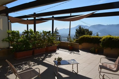 Patio, Spring, Day, View (from property/room), Balcony/Terrace, Mountain view, Sea view