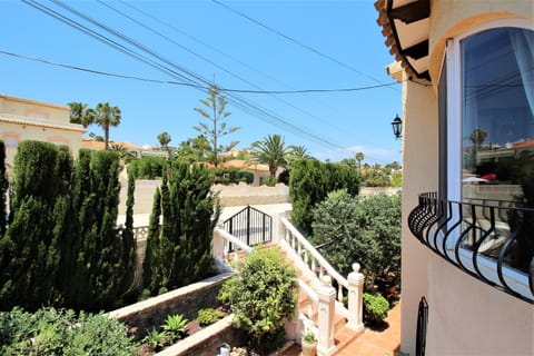 Facade/entrance, Balcony/Terrace, Garden view, Street view, Parking