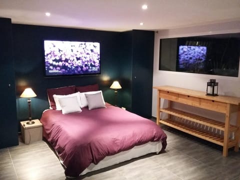 Bed, Night, Bedroom