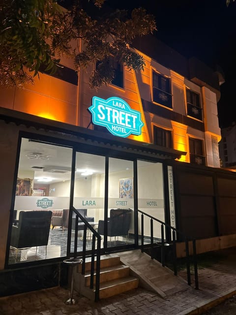 Property building, Night, Property logo or sign