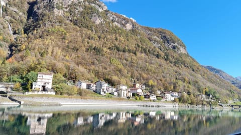 Nearby landmark, Natural landscape, Lake view, Mountain view