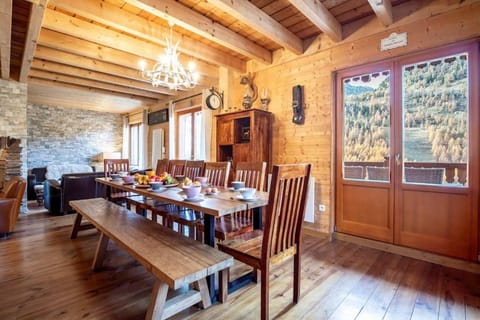 Chalet Alpin 12 pers, Isola 2000 Chalet in Isola