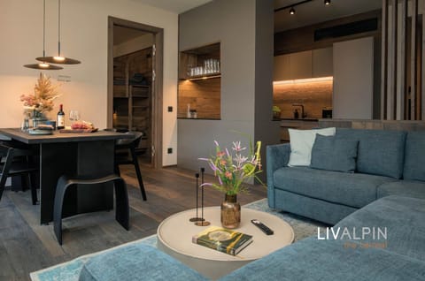 Living room, Dining area, kitchen, air conditioner