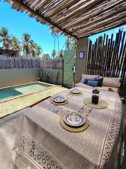 Dining area, Pool view, Swimming pool