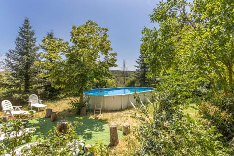 Property building, Living room, Swimming pool