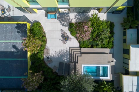 Bird's eye view, Garden, Hot Tub, Swimming pool