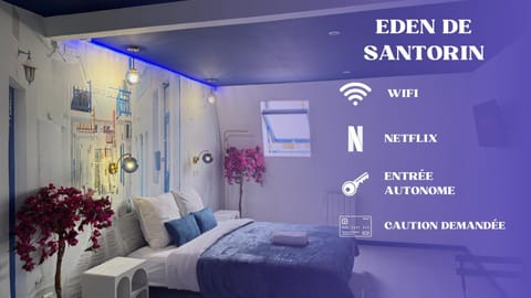 Eden de Santorin Apartment in Hauts-de-France