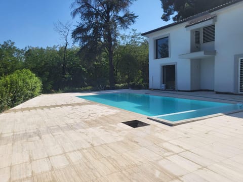 Property building, Pool view, Swimming pool