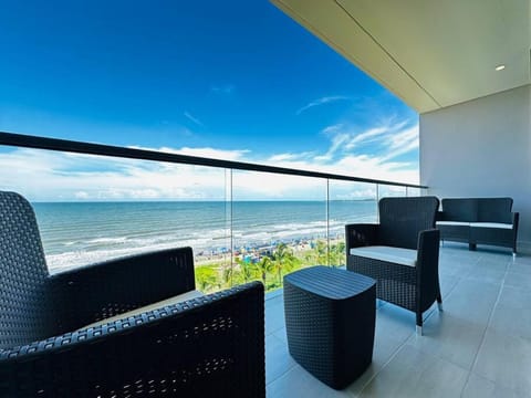 View (from property/room), Balcony/Terrace, Sea view