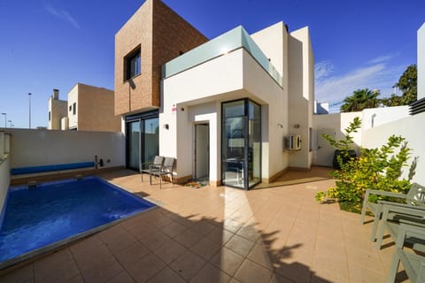 Property building, Patio, Pool view