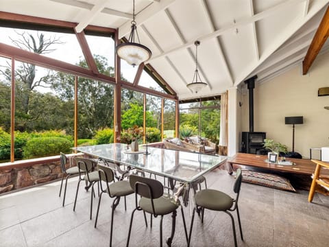 Dining area, Garden view