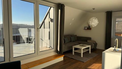 View (from property/room), Balcony/Terrace, Living room, Seating area