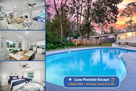 Living room, Bedroom, Swimming pool, kitchen