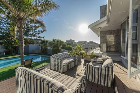 View (from property/room), Balcony/Terrace, Seating area, Pool view, Swimming pool