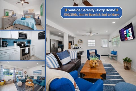 Living room, Bedroom, kitchen