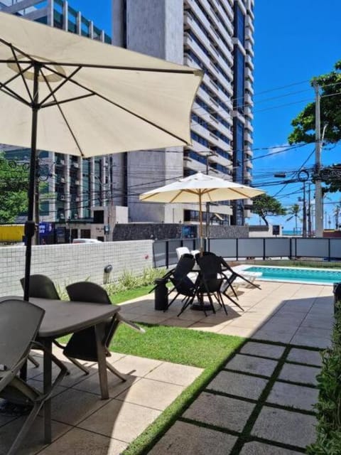 Property building, Pool view, Swimming pool, sunbed