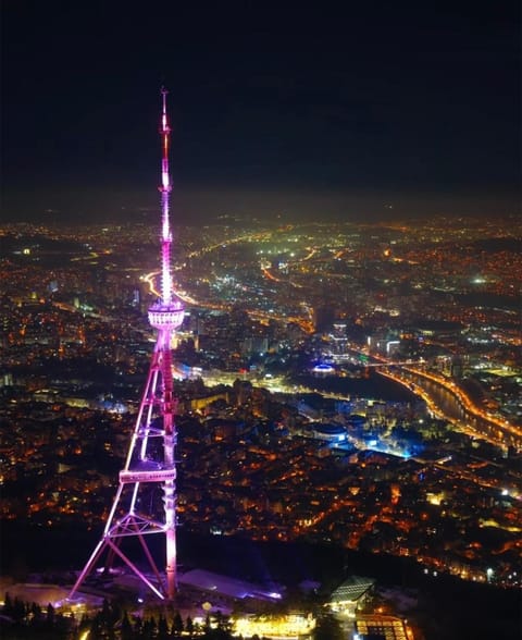 Night, Bird's eye view, City view