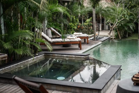 Garden, Swimming pool, sunbed