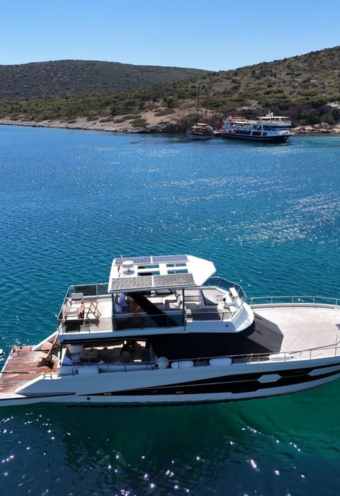 Grande Docked boat in Cesme
