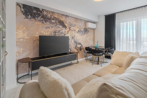 TV and multimedia, Living room, Seating area, air conditioner