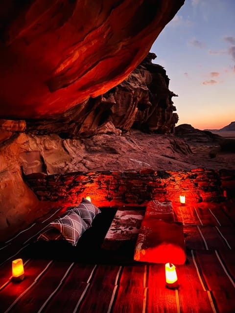Night, Natural landscape, Seating area