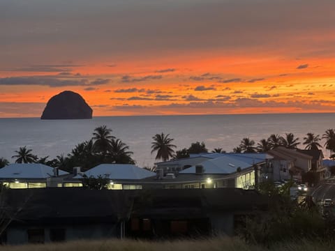 Nearby landmark, Natural landscape, Sunset