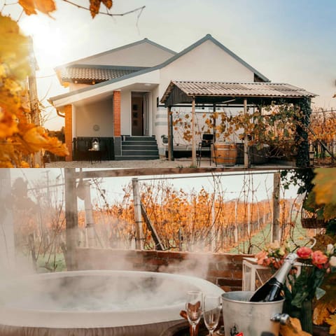 Day, Natural landscape, Hot Tub, Garden view