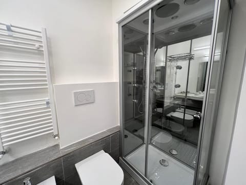 Shower, Toilet, Bathroom, towels